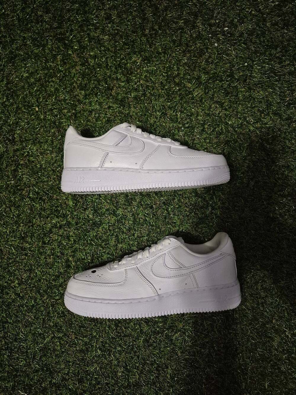 Nike Air Force 1 Jason Voorhees White Sneakers